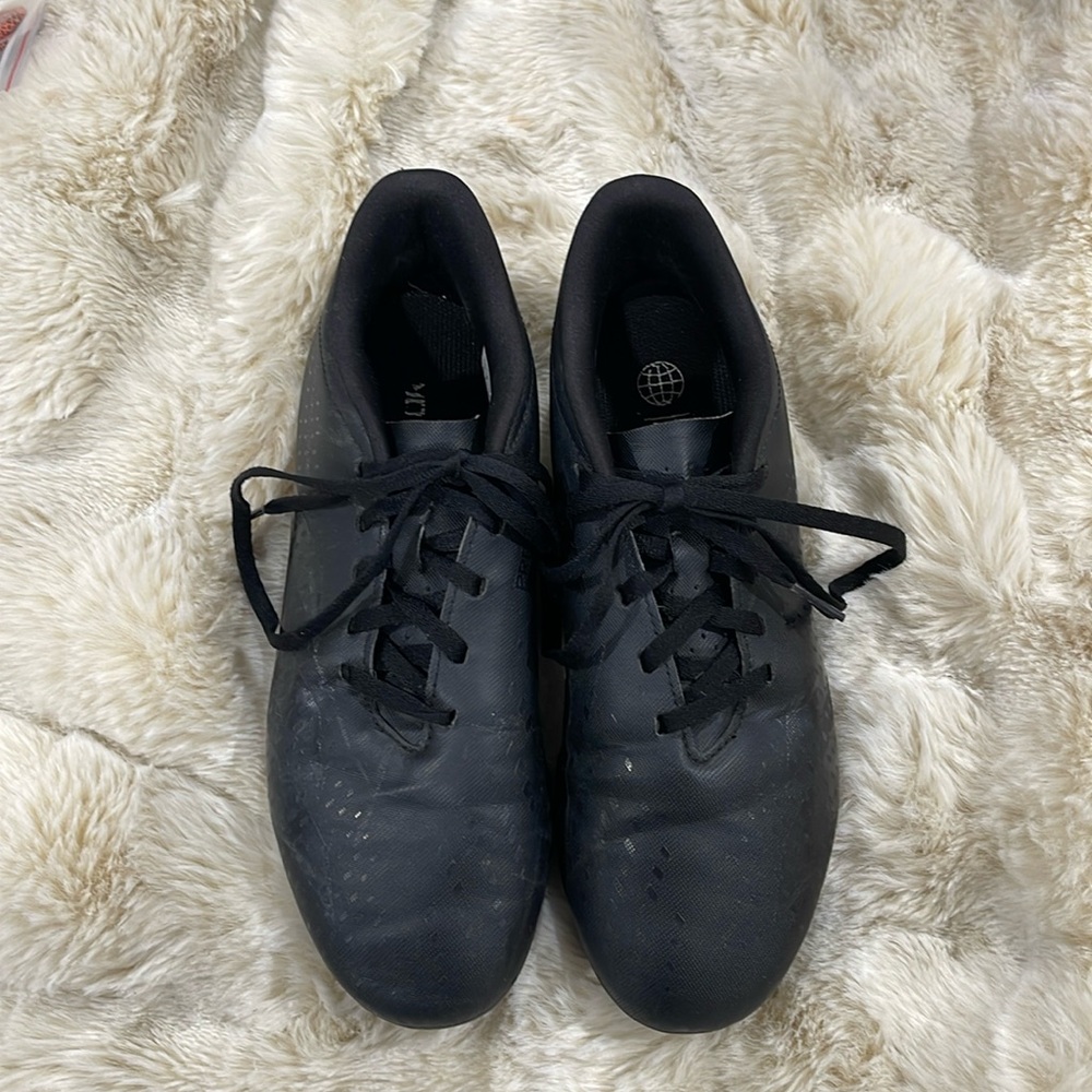 Black Adidas Cleats